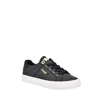Guess Women's Loven Black Sneakers Size 7 - Stylish Comfort