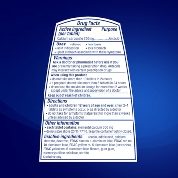 TUMS Smoothies Extra Strength Antacid - Heartburn Relief 12 Count