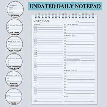 Daily Schedule Planner - Organize Work & Personal Life Effortlessly