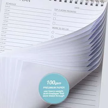 Daily Schedule Planner - Organize Work & Personal Life Effortlessly