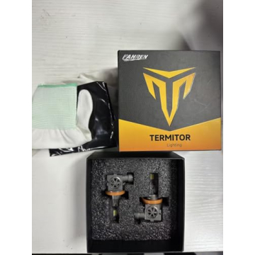 Termitor H11/H9 LED Bulbs, 40,000LM Brightness, Plug and Play