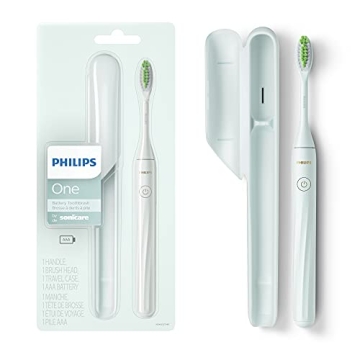 Philips One Sonicare Battery Toothbrush Mint Light Blue