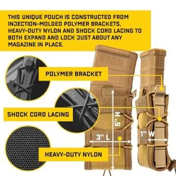 High Speed Gear Original Taco MOLLE Mag Pouch for Professionals