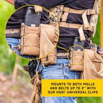 High Speed Gear Original Taco MOLLE Mag Pouch for Professionals