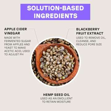 ACURE Buildup Balancing Hemp & Apple Cider Vinegar Shampoo | 100% Vegan | Resets & Balances Hair for Styled, Swim & Harsh Conditions | Fragrance Free Formula | 8 Fl Oz