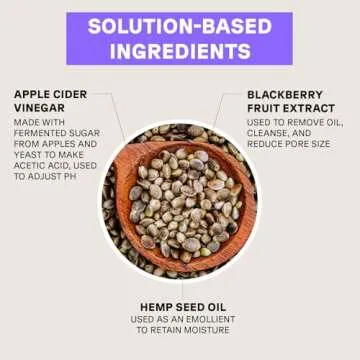 ACURE Buildup Balancing Hemp & Apple Cider Vinegar Shampoo | 100% Vegan | Resets & Balances Hair for Styled, Swim & Harsh Conditions | Fragrance Free Formula | 8 Fl Oz