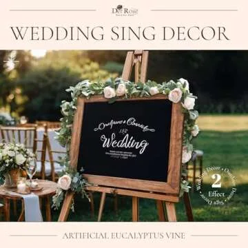 Der Rose 13Ft Pink Rose Garland - Elegant Floral Decor