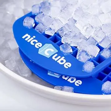 niceCube Mini Ice Cube Trays for Refreshing Drinks