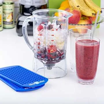 niceCube Mini Ice Cube Trays for Refreshing Drinks