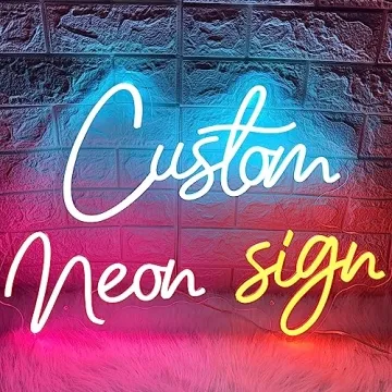 Custom Neon Signs | Personalized LED Light for Events