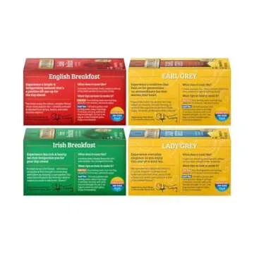 Twinings NEW Lemon Black Iced Tea, 72 Deliciously Unsweetened Tea Bags, Makes 18 Pitchers or 144 Servings, Caffeinated, 72 Count (Pack of 1)