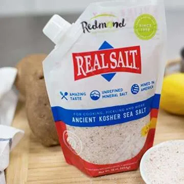 Redmond Real Sea Salt Natural Unrefined Gluten Free