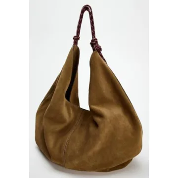 Trendy Hobo Suede Bags for Women - Stylish and Versatile