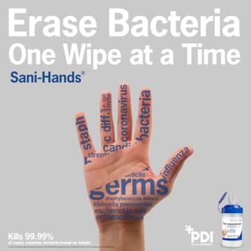 Sani-Hands Sanitizer Wipes - 100 Packets for Easy Hygiene