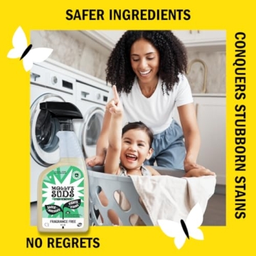 Molly's Suds Stain Remover Spray - Unscented & Powerful
