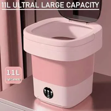 Compact Portable Washing Machine with 11L Capacity