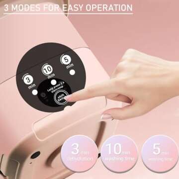 Compact Portable Washing Machine with 11L Capacity