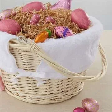 Personalized Easter Basket with Bunny Liner for Kids