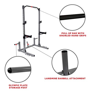 Sunny Health & Fitness Power Rack for Ultimate Home Workouts