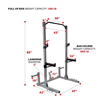 Sunny Health & Fitness Power Rack for Ultimate Home Workouts