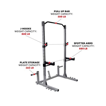 Sunny Health & Fitness Power Rack for Ultimate Home Workouts