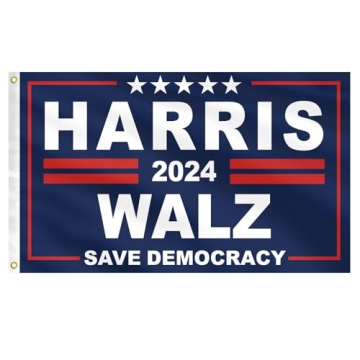 Kamala Harris 2024 Flag - 3x5 Ft Presidential Campaign Decor