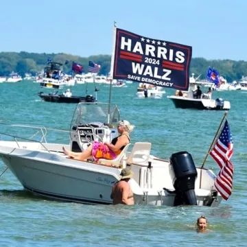 Kamala Harris 2024 Flag - Outdoor & Indoor Use