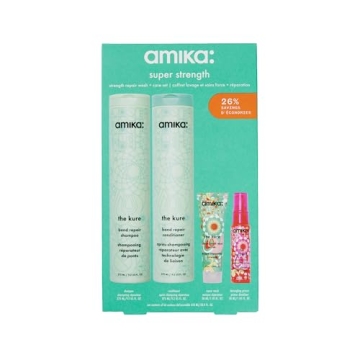 Amika Super Strength Repair Wash + Care Set For Gorgeous Hair
