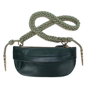 Trendy FEITH&FELLY Women Small PU Leather Waist Pack