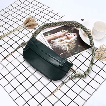 Trendy FEITH&FELLY Women Small PU Leather Waist Pack