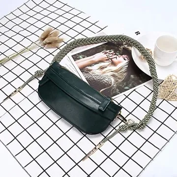 Trendy FEITH&FELLY Women Small PU Leather Waist Pack