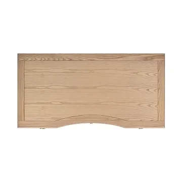 Elegant Dauphin Gold Accent Desk with 5 Drawers