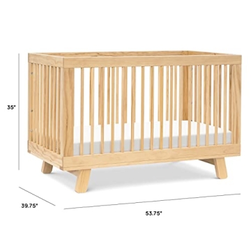 Babyletto Hudson Convertible Crib in Natural - Eco-Friendly Design