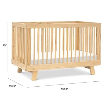 Babyletto Hudson Convertible Crib in Natural - Eco-Friendly Design