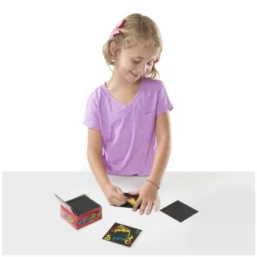 Melissa & Doug Scratch Art Rainbow Mini Notes for Creative Fun