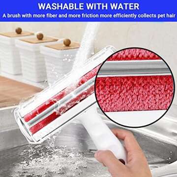 Reusable Dog Hair Remover Roller - Eco-Friendly & Effective