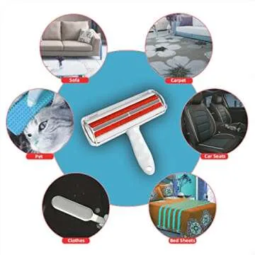Reusable Dog Hair Remover Roller - Eco-Friendly & Effective