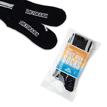 Skeleton Knee High Running Socks for Halloween Fun