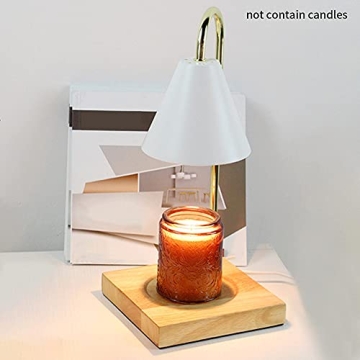 Pilarmuture Candle Warmer Lamp with Adjustable Brightness