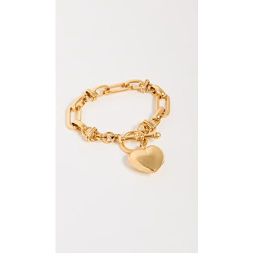 Brinker & Eliza Women's Barbie Bracelet - Elegant Heart Charm