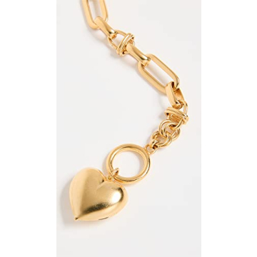 Brinker & Eliza Women's Barbie Bracelet - Elegant Heart Charm