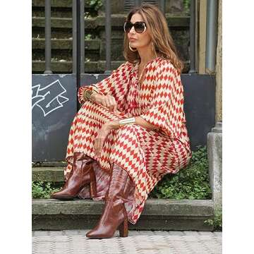 Elegant miduo Womens Floral Maxi Dress for All Occasions