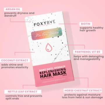 FoxyBae Argan Oil Hair Mask - Deep Conditioner Treatment