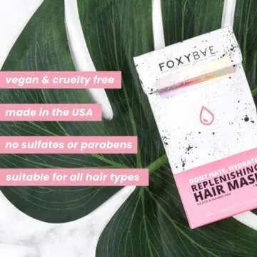 FoxyBae Argan Oil Hair Mask - Deep Conditioner Treatment