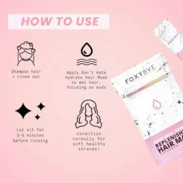 FoxyBae Argan Oil Hair Mask - Deep Conditioner Treatment