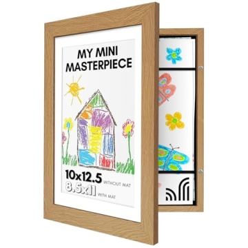 Americanflat Kids Art Frame - Elegant Display for Your Child's Masterpieces
