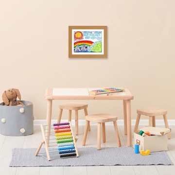 Americanflat Kids Art Frame - Showcase 100 Artworks Stylishly