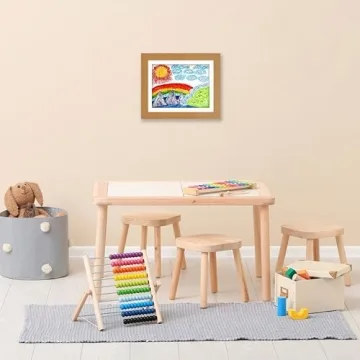 Americanflat Kids Art Frame - Showcase 100 Artworks Stylishly