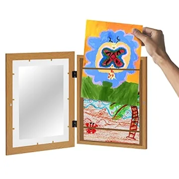 Americanflat Kids Art Frame - Showcase 100 Artworks Stylishly