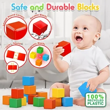 Magnetic Building Blocks for Creative Learning 1-8 Years